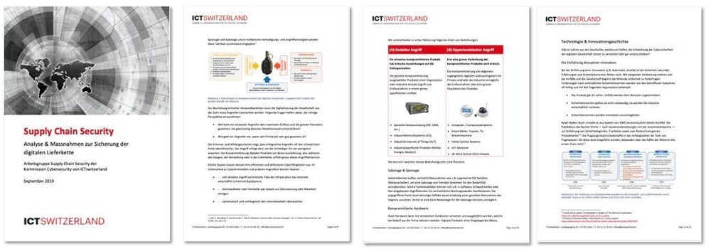 Analysis and measures to secure the digital supply chain